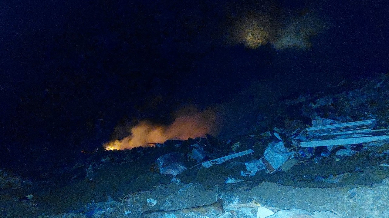 Հրդեհ՝ Նուբարաշենի աղբավայրում