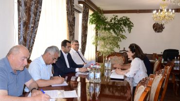 Քննարկվել են Գեղարքունիքի մարզի ջրամատակարարման և կեղտաջրերի մաքրման համակարգերում հրատապ ու առաջնահերթ լուծում պահանջող հիմնահարցեր։