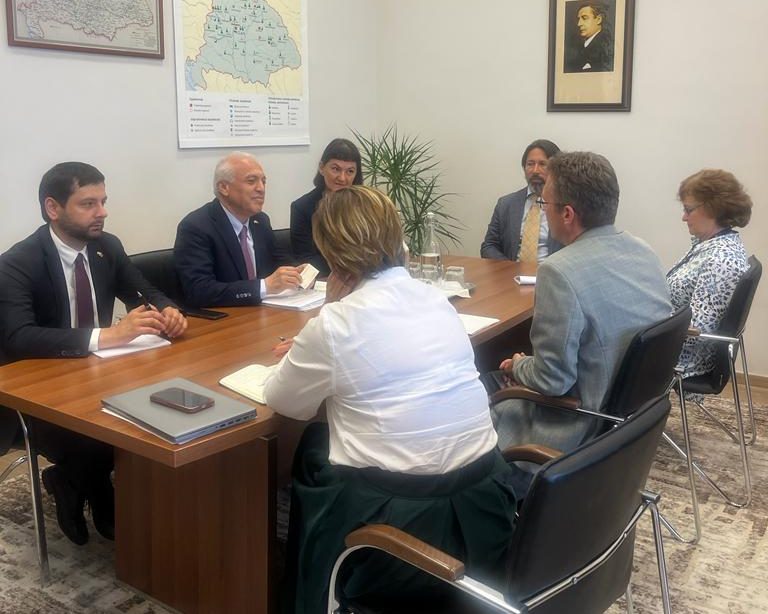 Հունգարիայում ՀՀ դեսպանը հանդիպում է ունեցել երկրի մշակույթի և նորարարության նախարարության պետքարտուղարի հետ