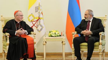 Նիկոլ Փաշինյանն այսօր հյուրընկալել է Սուրբ Աթոռի պետքարտուղար, կարդինալ Պիետրո Պարոլինիին
