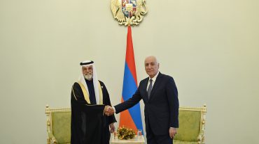 Նախագահ Վահագն Խաչատուրյանին իր հավատարմագրերն է հանձնել Բահրեյնի դեսպանը