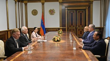 Նախագահ Վահագն Խաչատուրյանն ընդունել է ՍԴՀԿ կենտրոնական վարչության անդամներին