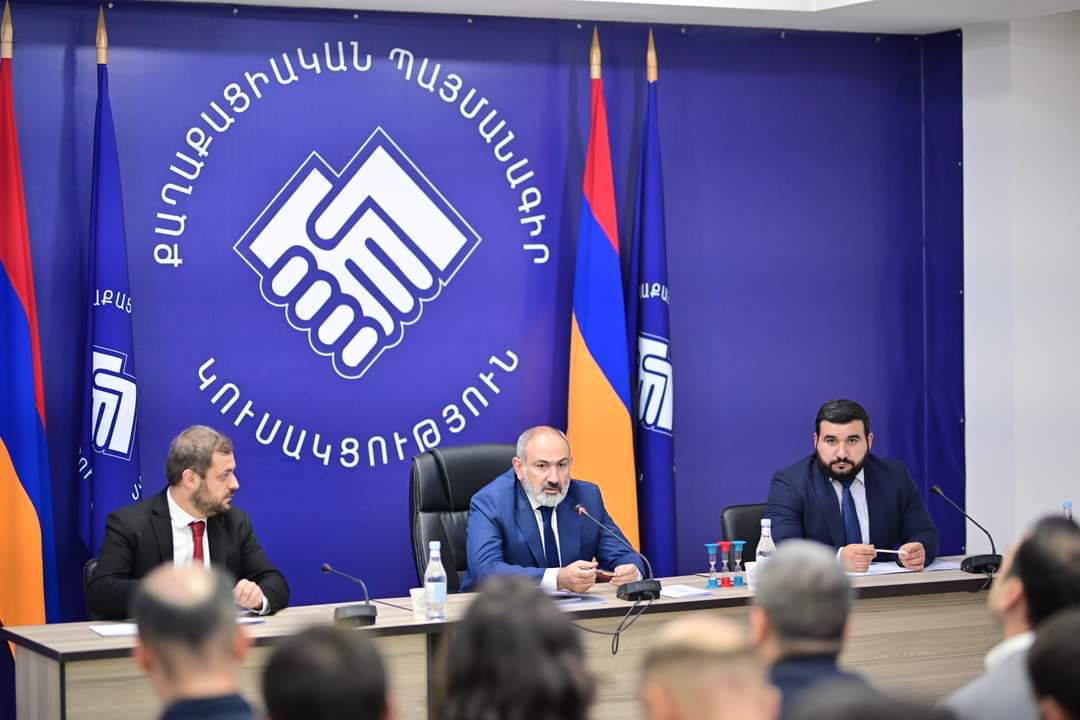 Նիկոլ Փաշինյանի նախագահությամբ տեղի է ունեցել «Քաղաքացիական պայմանագիր» կուսակցության Նախաձեռնող խմբի նիստ