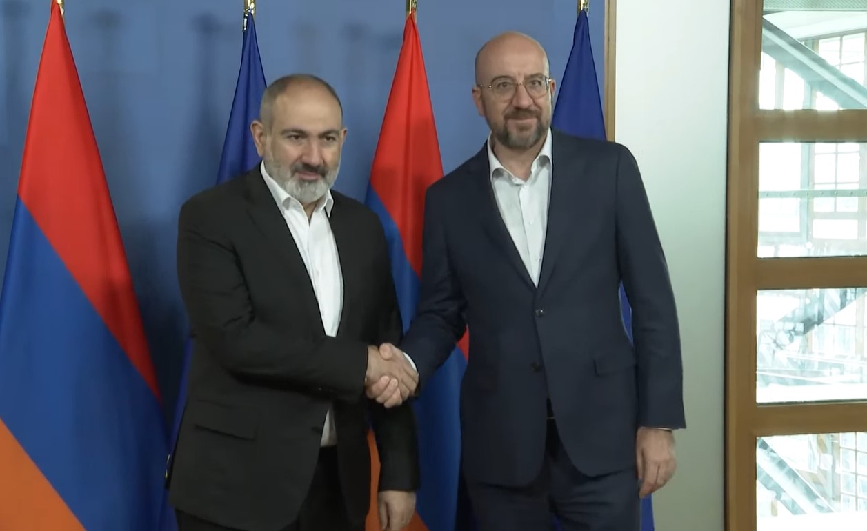 ՀՀ վարչապետ Նիկոլ Փաշինյանը հանդիպել է Եվրոպական խորհրդի նախագահ Շառլ Միշելի հետ