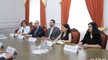 Ռուբեն Ռուբինյանն ընդունել է Գերմանիայի ԱԳՆ Արևելյան Եվրոպայի, Կովկասի և Կենտրոնական Ասիայի երկրների հարցերով քաղաքական տնօրենին