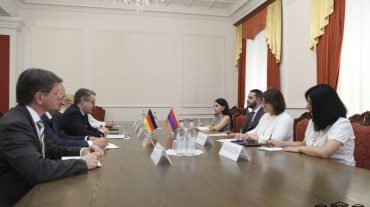 Ռուբեն Ռուբինյանն ընդունել է Գերմանիայի ԱԳՆ պետնախարարի գլխավորած պատվիրակությանը