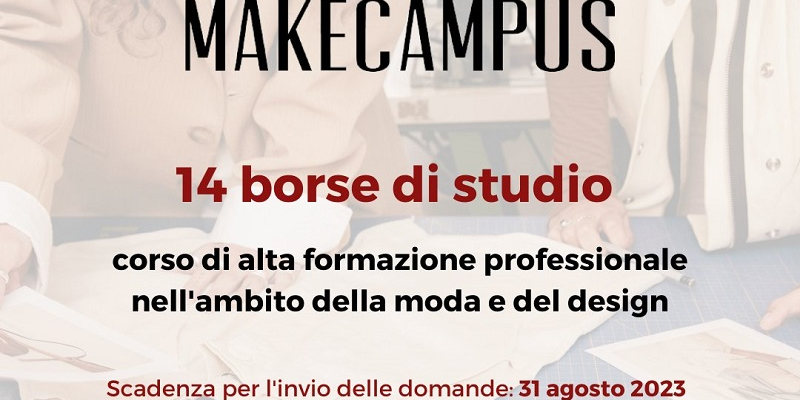 Makecampus-ի կրթաթոշակ՝ նորաձևության և դիզայնի ոլորտում վերապատրաստման դասընթացների մասնակցելու նպատակով
