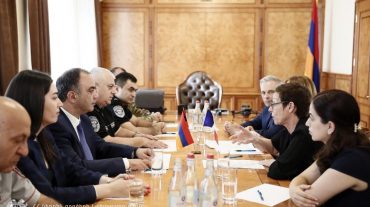 ՆԳ նախարարն ընդունել է ՀՀ-ում Ֆրանսիայի արտակարգ և լիազոր դեսպանին