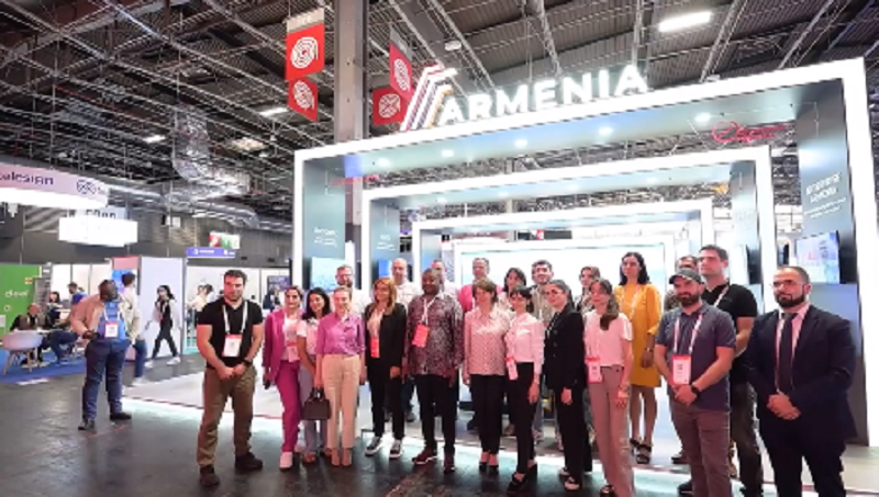 Հայաստանը ներկայացնող 10 ստարտափներ «Armenia» տաղավարի ներքո Փարիզում մասնակցել են«VivaTech-2023» միջազգային ցուցահանդեսին