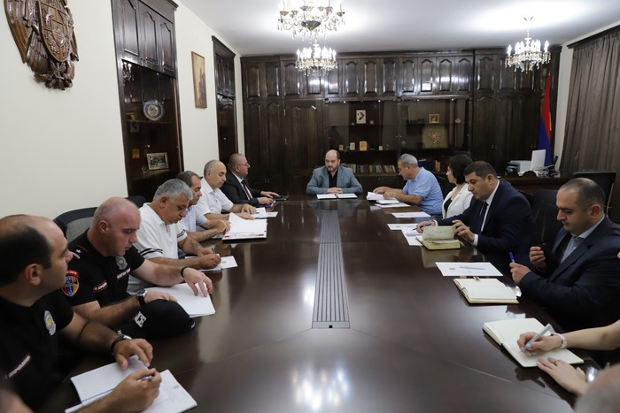 Արայիկ Հարությունյանի գլխավորությամբ Գյումրիում քննարկվել է Համահայկական ամառային 8-րդ խաղերի կազմակերպման ընթացքը