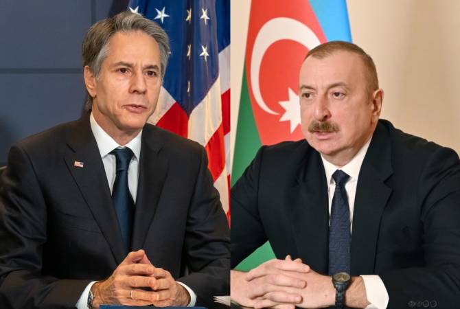 Զրուցել եմ Ադրբեջանի նախագահ Ալիևի հետ՝ հայտնելու մեր խորը մտահոգությունը ԼՂ-ի հումանիտար իրավիճակի վատթարացման կապակցությամբ․ Բլինքեն
