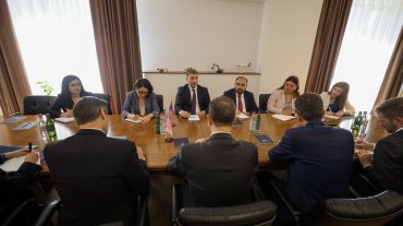 Գնել Սանոսյանը և Ջասթին Ֆրիդմանը քննարկել են Հայաստանում էներգետիկայի ոլորտի խնդիրներն ու մարտահրավերները