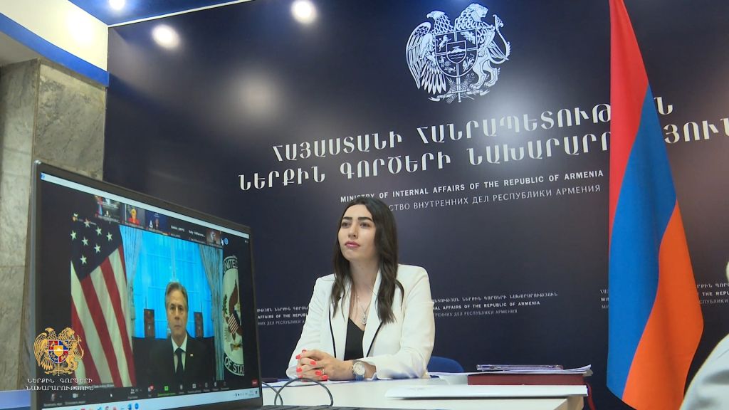 Արփինե Սարգսյանը ելույթ է ունեցել Ջո Բայդենի նախաձեռնած համաշխարհային կոալիցիայի առցանց հանդիպմանը