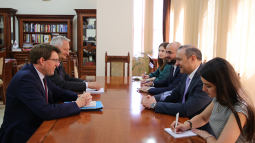 Արմեն Գրիգորյանը Մաթիաս Լյութենբերգի հետ հանդիպմանն ընդգծել է  միջազգային հանրության ջանքերի մեկտեղումը ԼՂ-ում էթնիկ զտում թույլ չտալու նպատակով