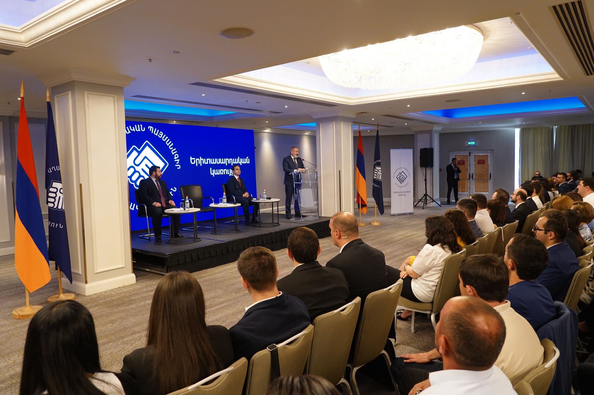 Շատ ավելի լավ է, որ «Քաղաքացիական պայմանագիր» կուսակցության Երիտասարդական կազմակերպությունը լինի նոր գաղափարների, նոր խմորումների զարգացման տեղ․ ՀՀ վարչապետ