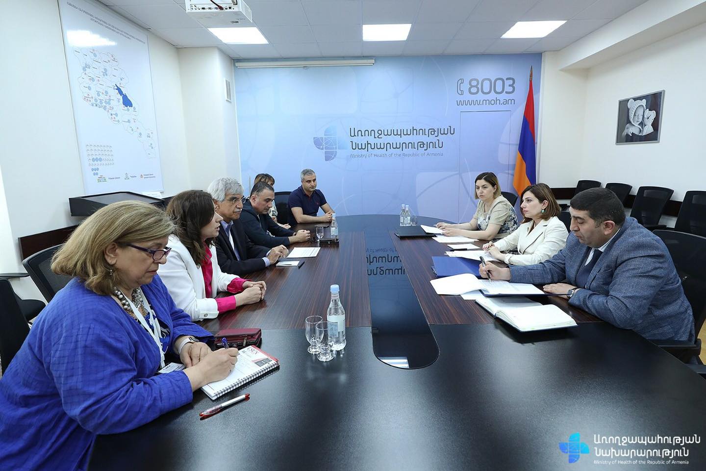 Քննարկվել է մարզերում կաթվածի ծրագրի շրջանակներում հեռաբժշկության զարգացմանը վերաբերող հարցեր