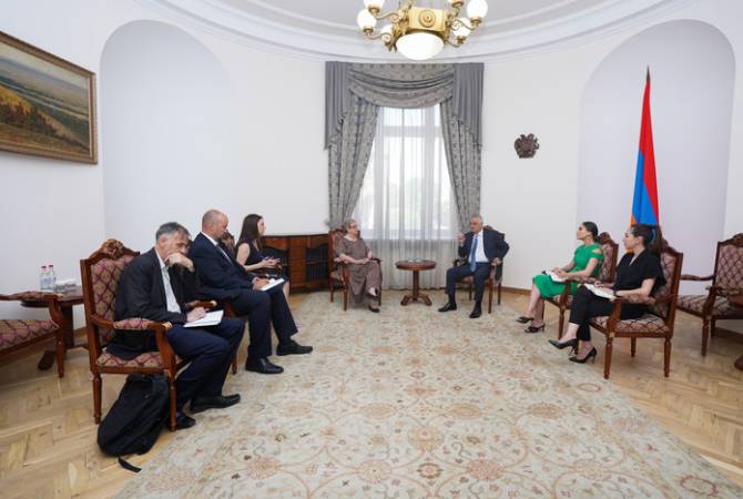 Մհեր Գրիգորյանը և ՀՀ-ում առաքելությունն ավարտող Անդրեա Վիկտորինը բարձր են գնահատել համագործակցության արդյունքում ՀՀ-ԵՄ հարաբերություննում արձանագրված ձեռքբերումները