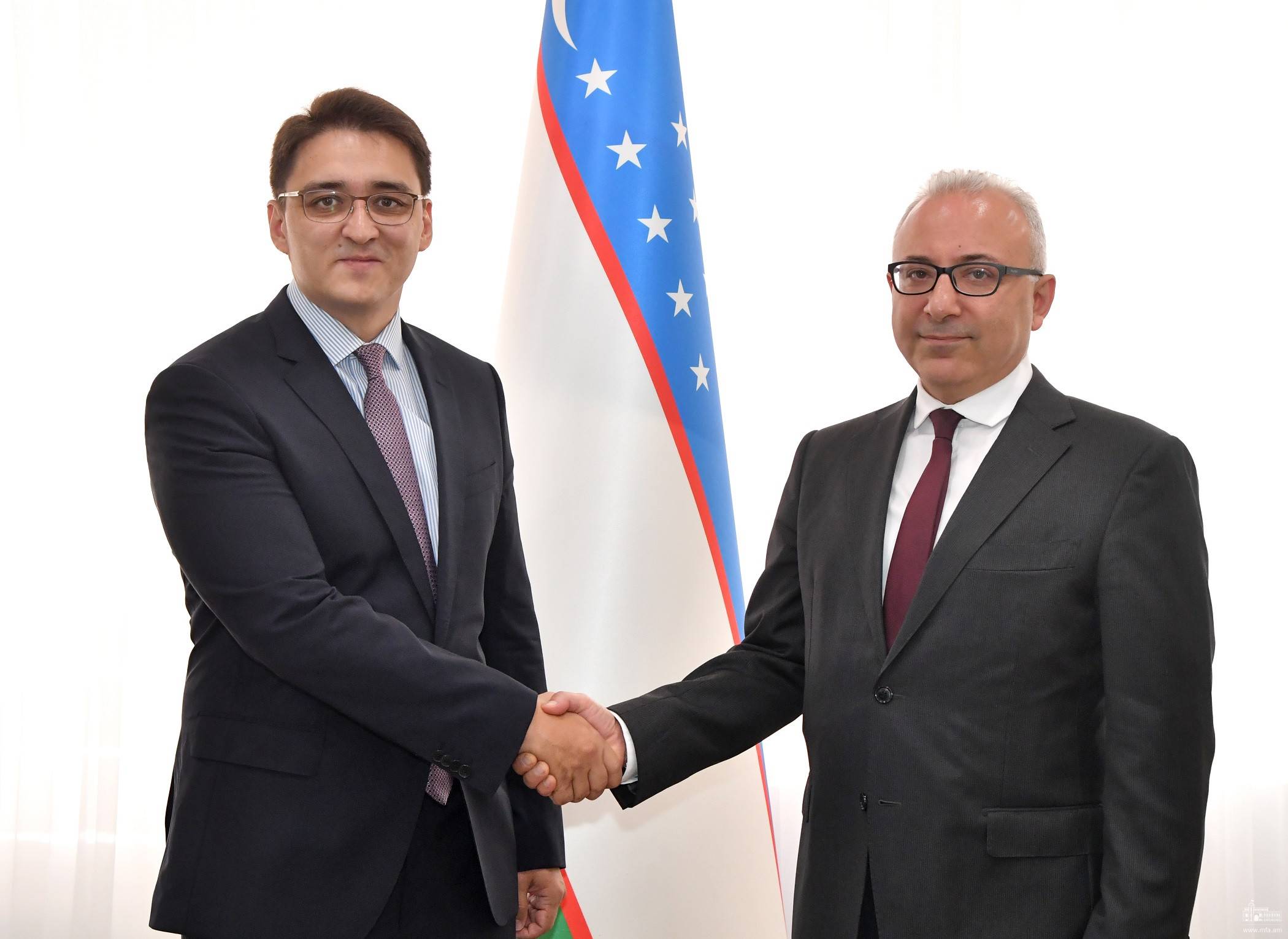 Մնացական Սաֆարյանն ու Բոբուր Ուսմանովը  քննարկել են ՀՀ և ՈւՀ միջև քաղաքական երկխոսության հետագա խթանմանը վերաբերող և այլ հարցեր