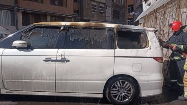 Կոմիտասի պողոտայում այրվել է ավտոմեքենա