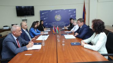 Գեղամ Գևորգյանը հյուրընկալել է Բելառուսի հակամենաշնորհային կարգավորման և առևտրի նախարարին