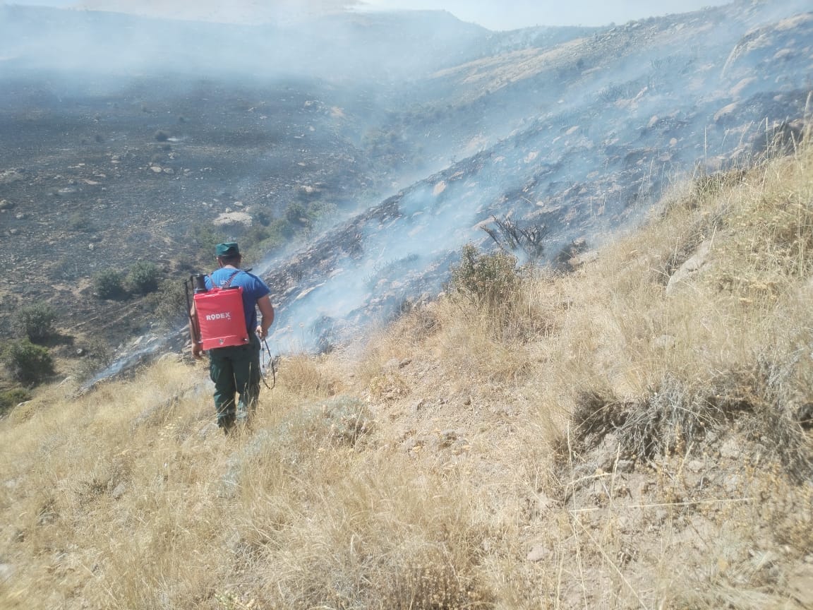 Հրդեհ` Աղավնաձոր գյուղում