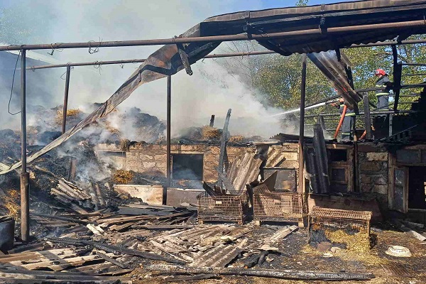 Հրդեհ՝ Կոռնիձոր գյուղում