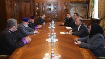 Ամենայն Հայոց Կաթողիկոսն Իրանի նորանշանակ դեսպանի հետ հանդիպմանն անդրադարձել է Ադրբեջանի կողմից հայկական հոգևոր ու մշակութային ժառանգության յուրացման փորձերին և ոչնչացման փաստերին