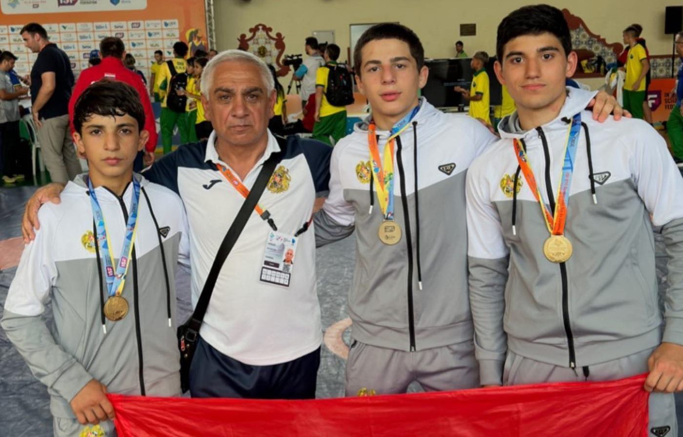 Բրազիլիայում ընթացող դպրոցականների համաշխարհային խաղերին հայ ըմբիշները զգալի հաջողություններ ունեն