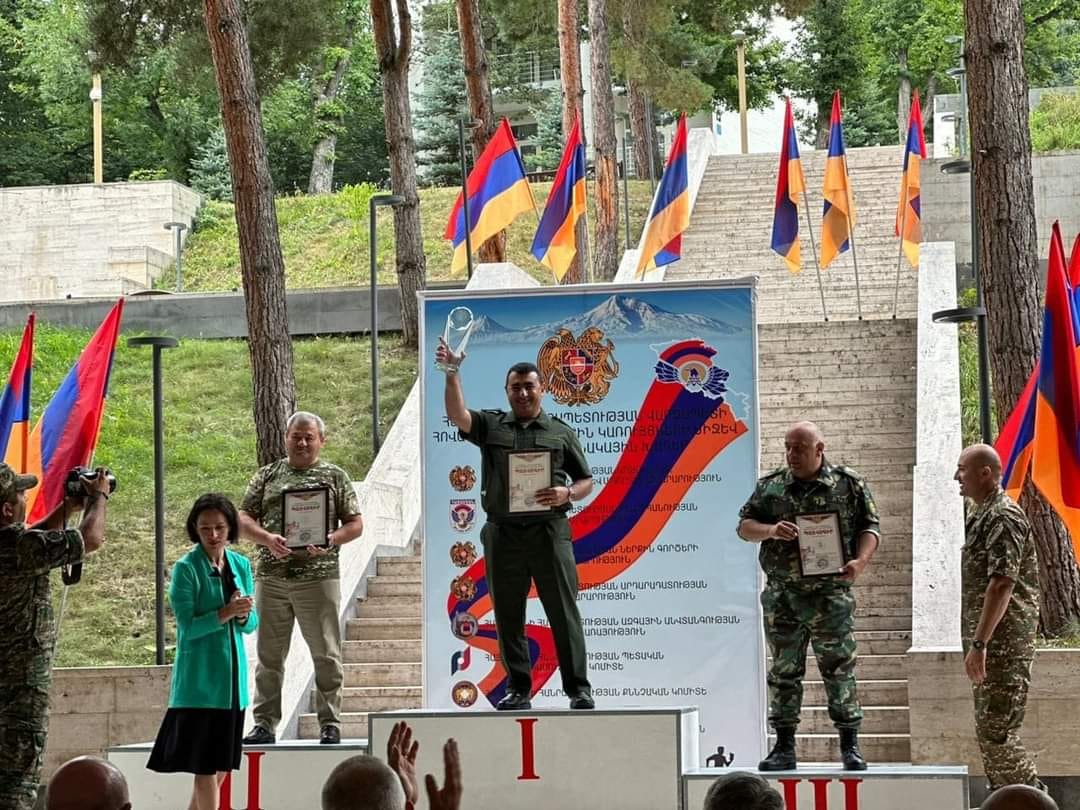 Բանակային խաղերի` իրավապահ մարմինների թիմային հաշվարկում ՀՀ քննչական կոմիտեի թիմը գրավել է առաջին տեղը