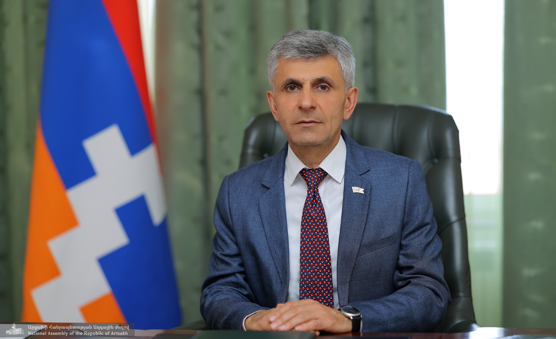 Արցախի ԱԺ նախագահը Ալեն Սիմոնյանին շնորհավորել է Հայաստանի Անկախության հռչակագրի ընդունման 33-ամյակի առիթով