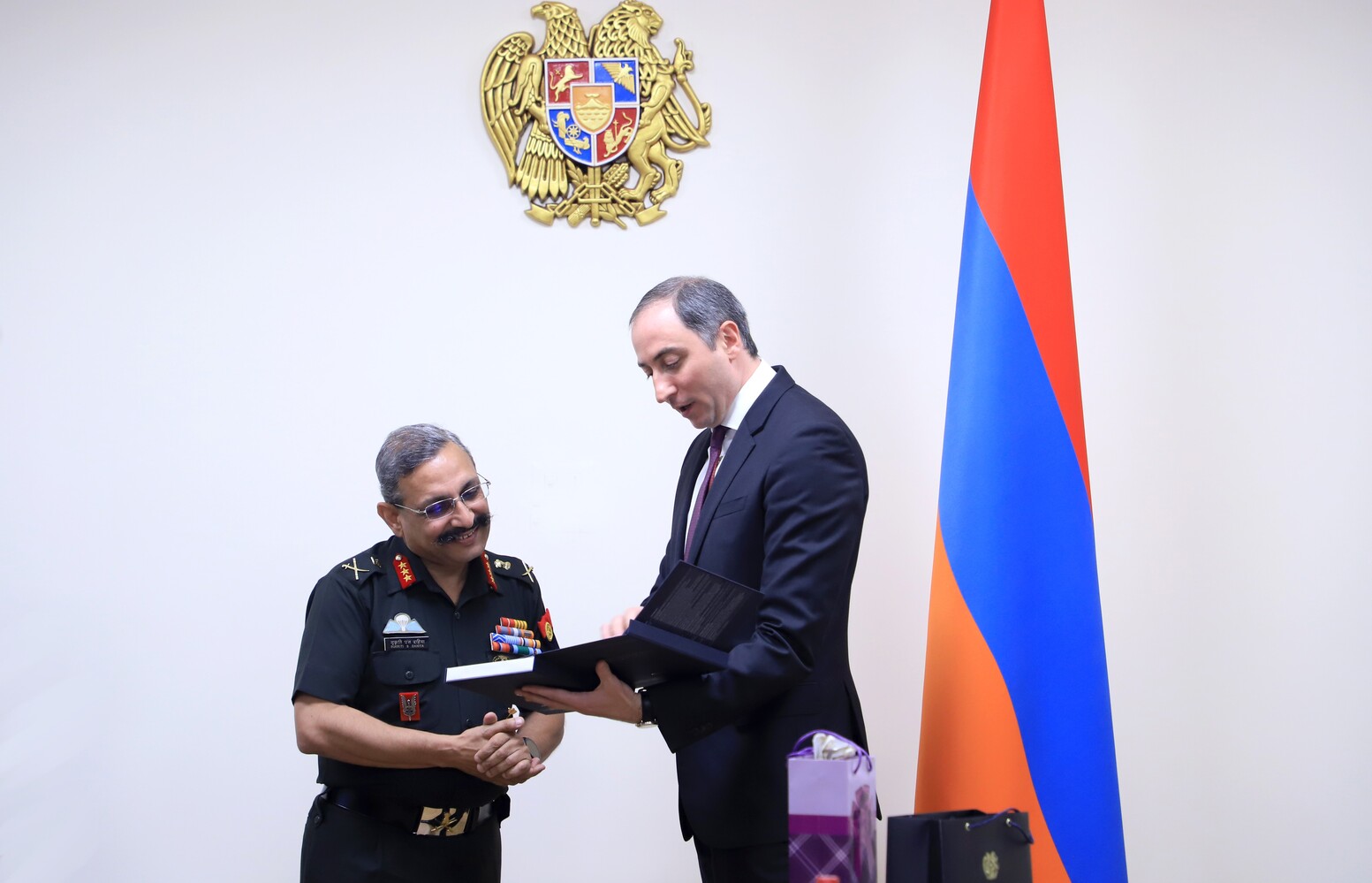 ԲՏԱ նախարարն ընդունել է Հնդկաստանի ազգային պաշտպանական քոլեջի պատվիրակությանը