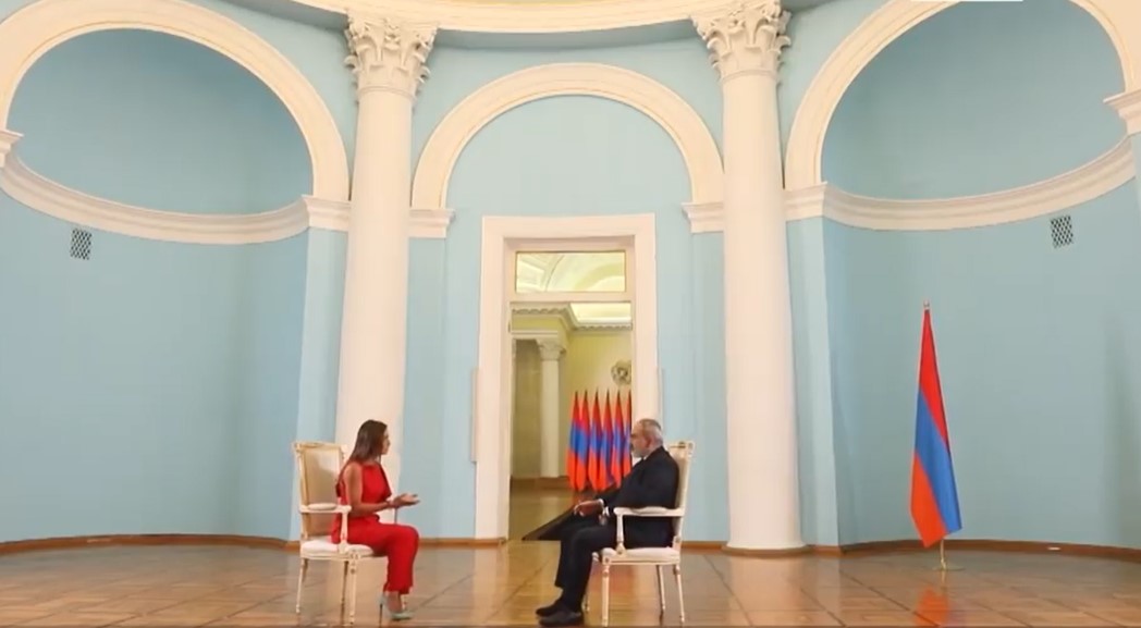 Նիկոլ Փաշինյանը պատասխանել է «Եվրոնյուզ» հեռուստաընկերության հարցերին