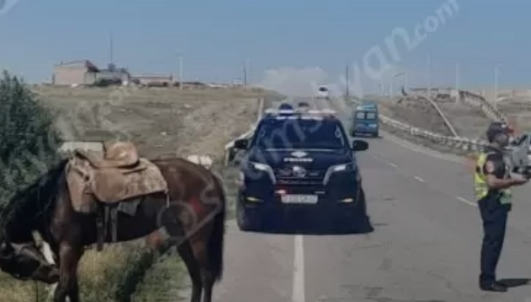 ՊՆ УАЗ-ը բախվել է ձիուն, 10-ամյա տղային Երևան տեղափոխելու համար հրավիրել են սանավիացիա