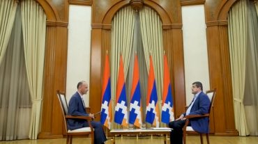 Արայիկ Հարությունյանի հարցազրույցը Արցախի հանրային հեռուստատեսությանը