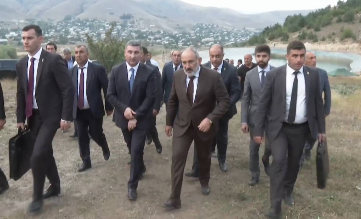 Սպիտակ համայնքի Լեռնավան բնակավայրում կառուցվել է ջրամբար․ Նիկոլ Փաշինյան
