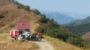 «Արևիք» ազգային պարկին հարակից տարածքում վերսկսվել են օգոստոսի 19-ից բռնկված հրդեհի մարման աշխատանքները