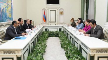 Գլխավոր դատախազն ու Իրանի նորանշանակ դեսպանը քննարկել են երկուստեք հետաքրքրություն ներկայացնող հարցեր