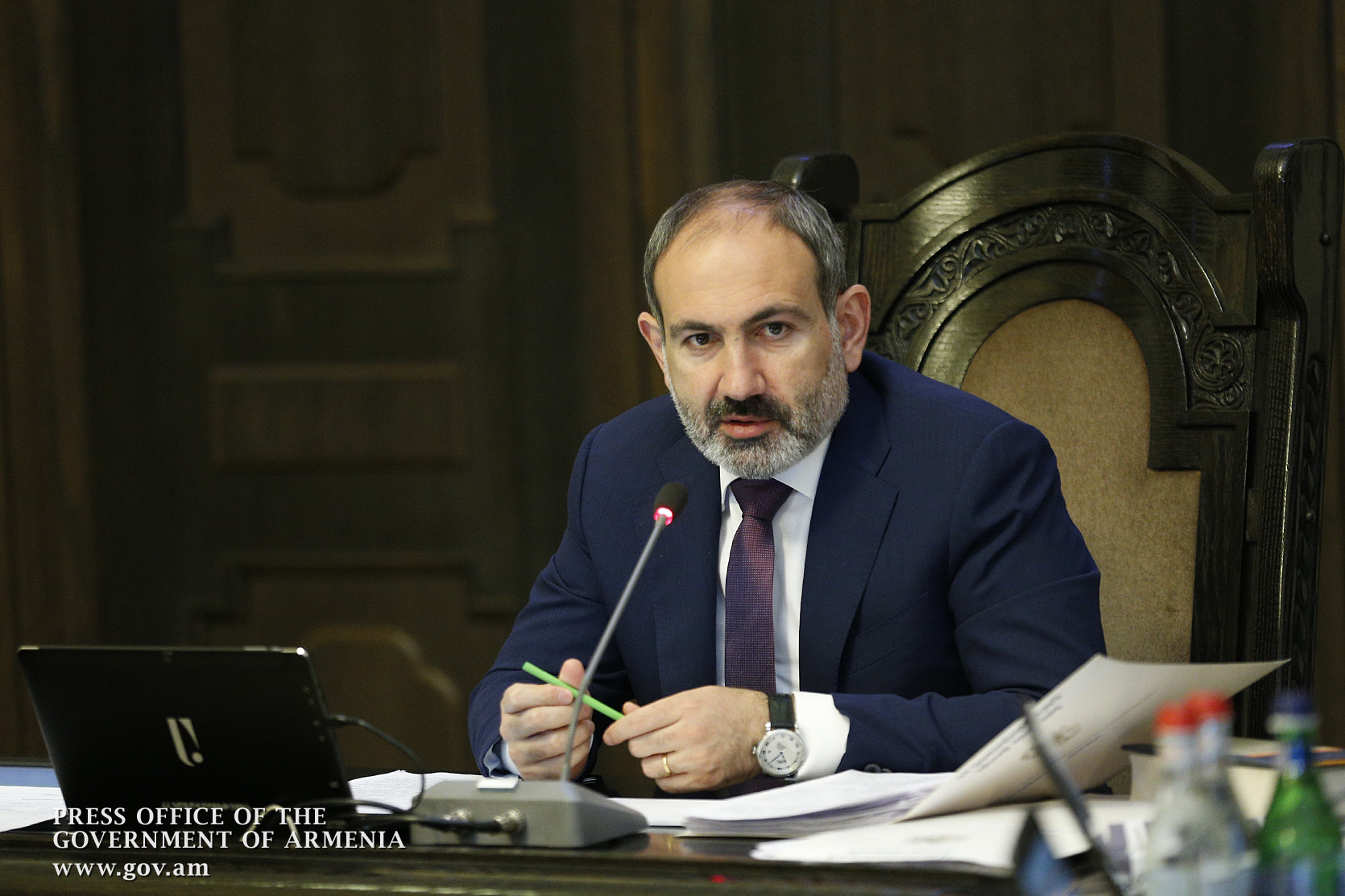Մեկնարկել է կառավարության հերթական նիստը․ օրակարգում 38 հարց է, զեկուցվում է 3-ը