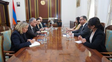 Փոխվարչապետն ընդունել է Հայաստանում ԵՄ պատվիրակության նորանշանակ ղեկավարին