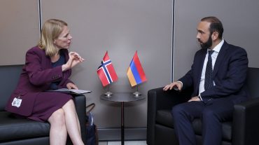 Արարատ Միրզոյանը Նորվեգիայի Թագավորության ԱԳ նախարարին է ներկայացրել Հարավային Կովկասում առկա անվտանգային իրավիճակը