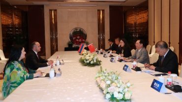 ՔԿ նախագահի տեղակալը Չինաստանում հանդիպումներ է ունեցել ՉԺՀ հասարակական անվտանգության նախարարի և նրա տեղակալի հետ