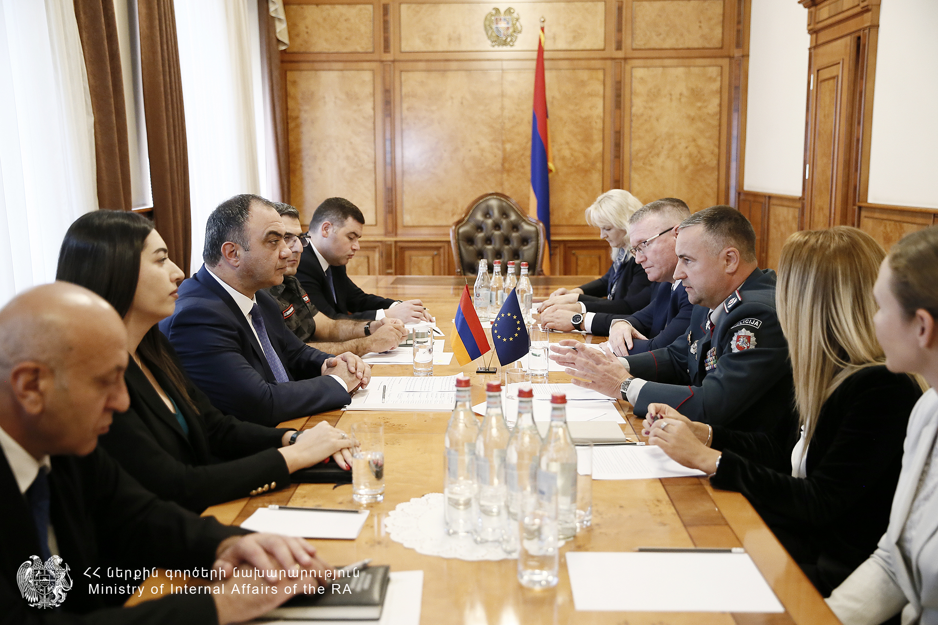 ՆԳ նախարարն ընդունել է Լիտվայի և Լատվիայի պատվիրակություններին․ քննարկվել են ԵՄ շրջանակում համագործակցության հարցեր
