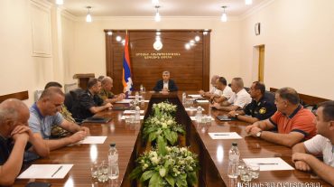 Խորհրդակցություն  Արցախում  ստեղծված իրավիճակի շուրջ