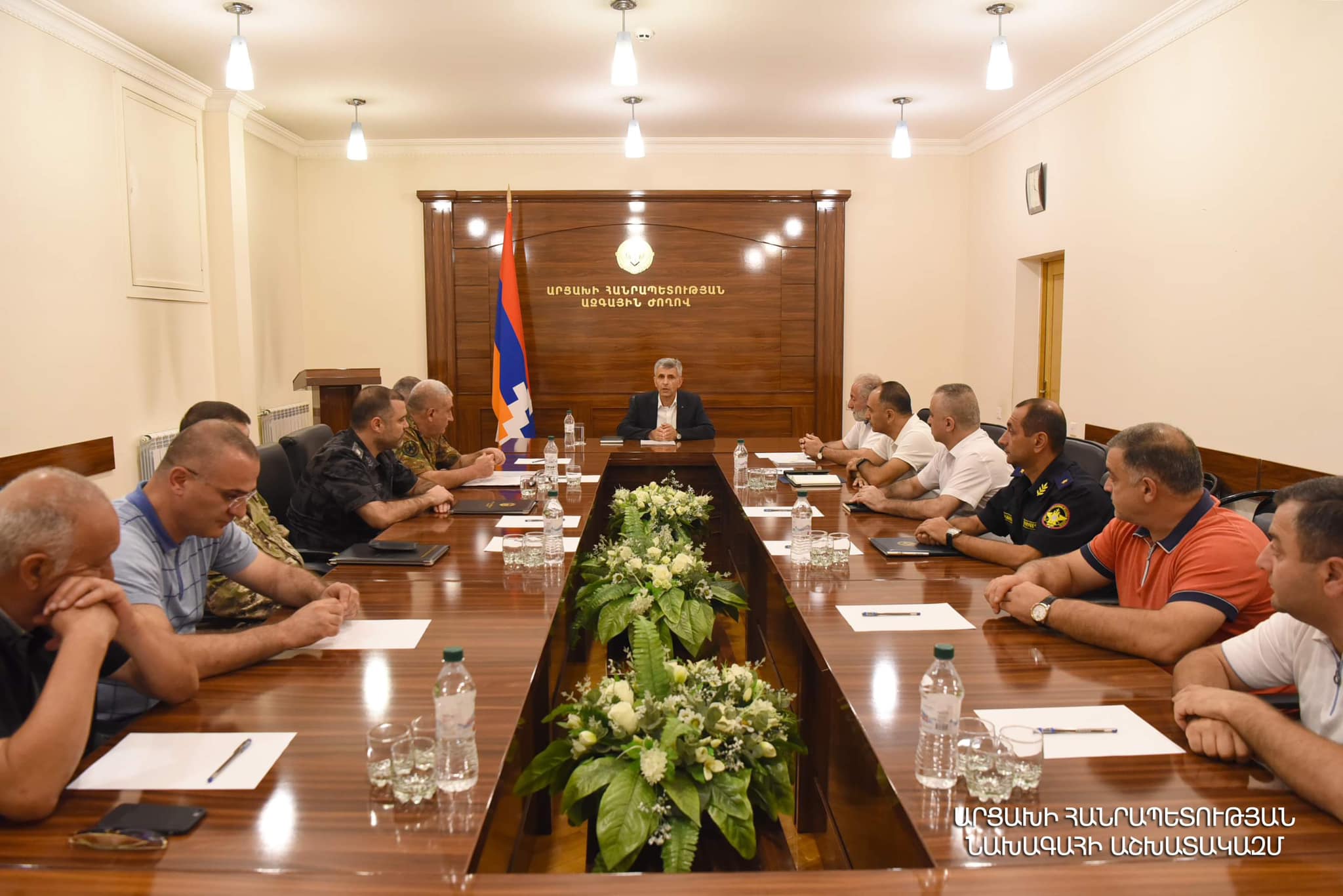 Խորհրդակցություն  Արցախում  ստեղծված իրավիճակի շուրջ