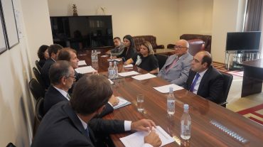 ՏԿԵ փոխնախարարներն ընդունել են ՎԶԵԲ-ի առաջին փոխնախագահի գլխավորած պատվիրակությանը