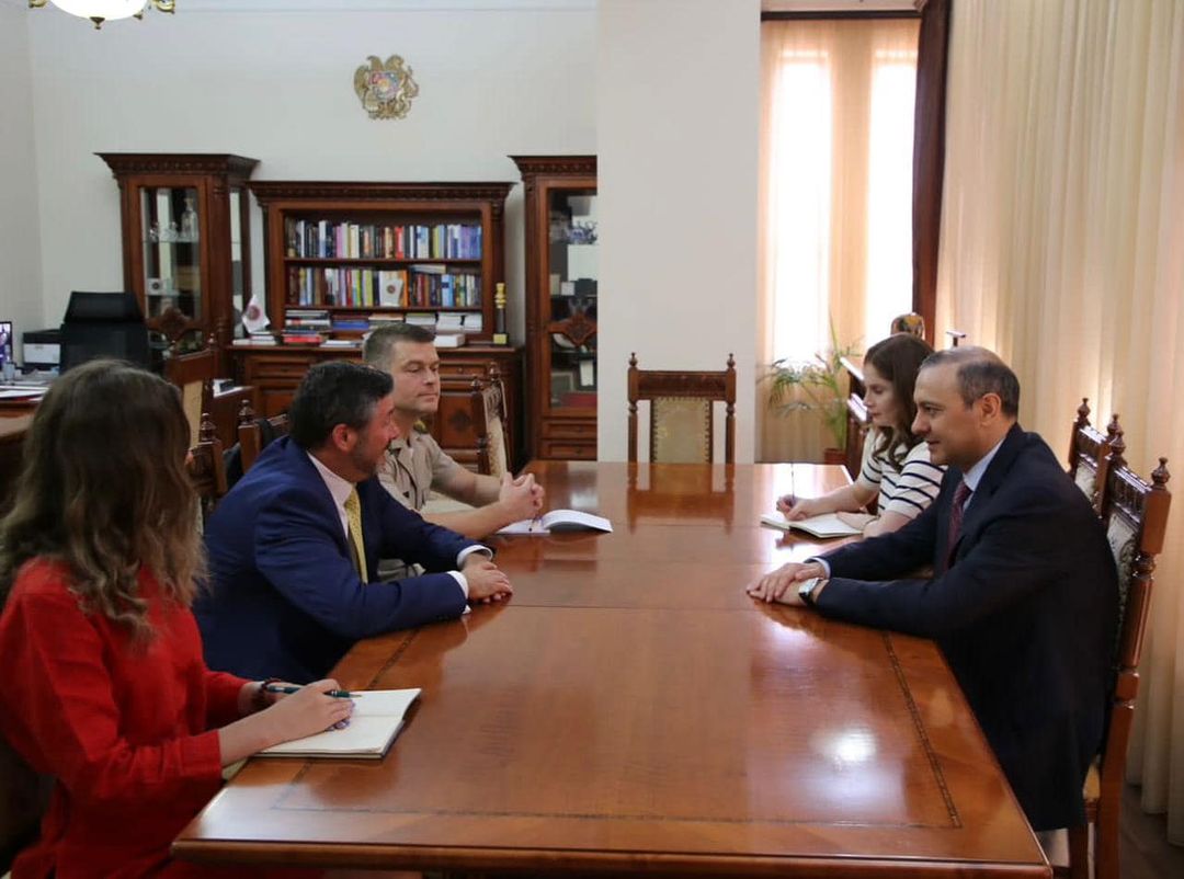 Արմեն Գրիգորյանը ՀՀ-ում Լիտվայի նորանշանակ դեսպանին ներկայացրել է հայ-ադրբեջանական սահմանին տիրող իրավիճակը