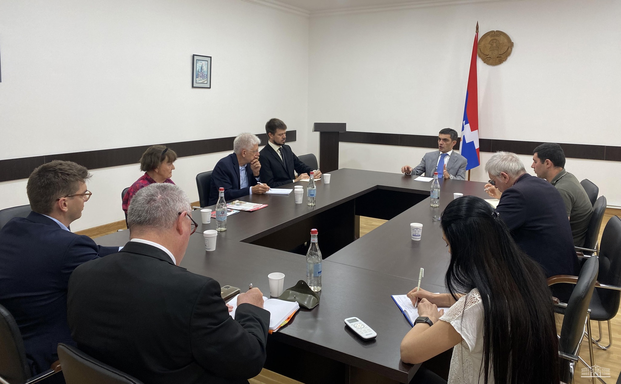 Արցախի ԱԳ նախարարն ընդունել է Բարոնուհի Քերոլայն Քոքսի գլխավորած պատվիրակությանը