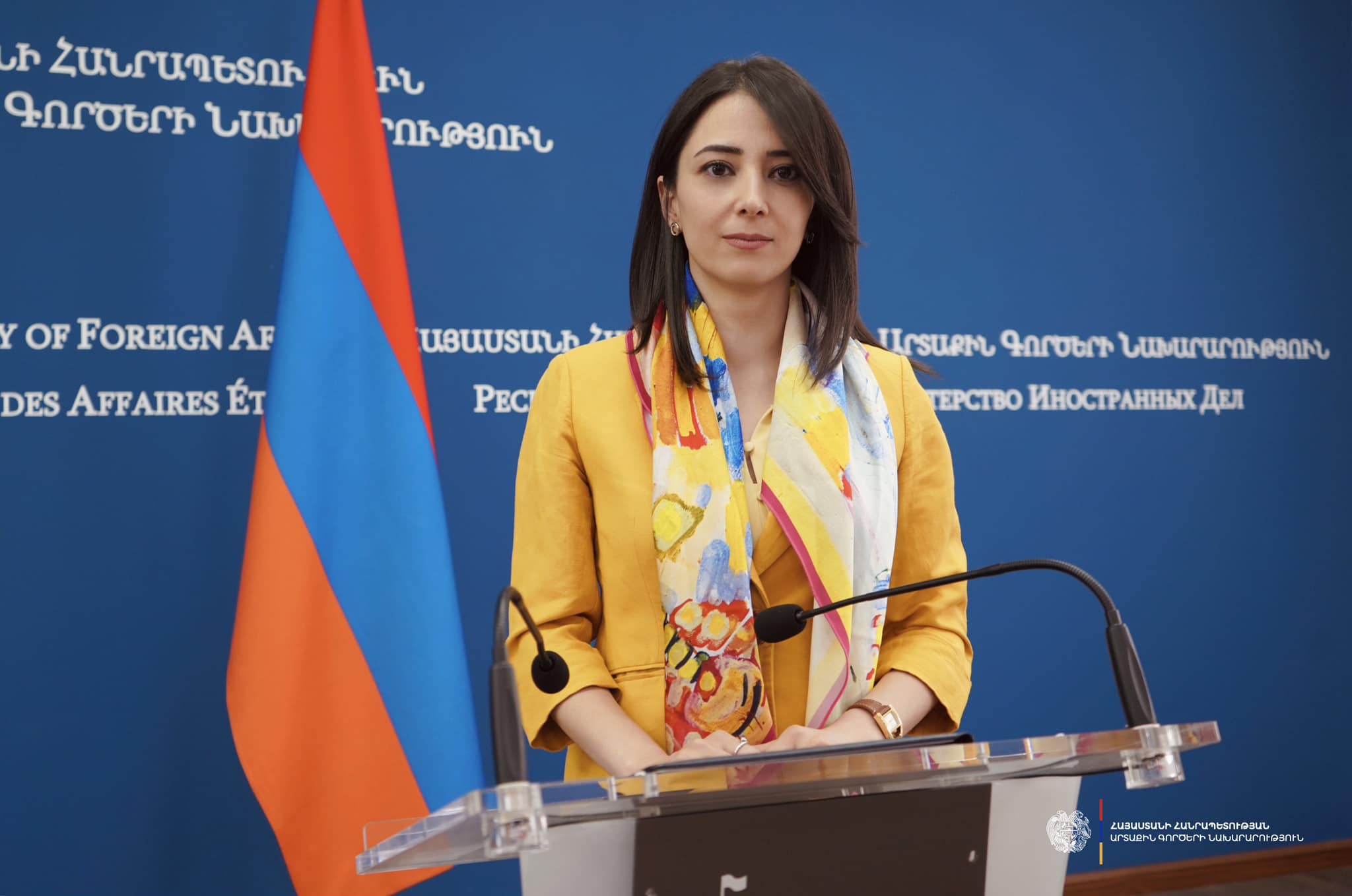 2020թ-ի նոյեմբերի 9-ի և դրան հաջորդած հայտարարություններով որևէ միջանցք նախատեսված չէ. ԱԳՆ մամուլի խոսնակ