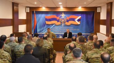 Արցախի նախագահ Սամվել Շահրամանյանն այցելել է ազգային անվտանգության ծառայություն