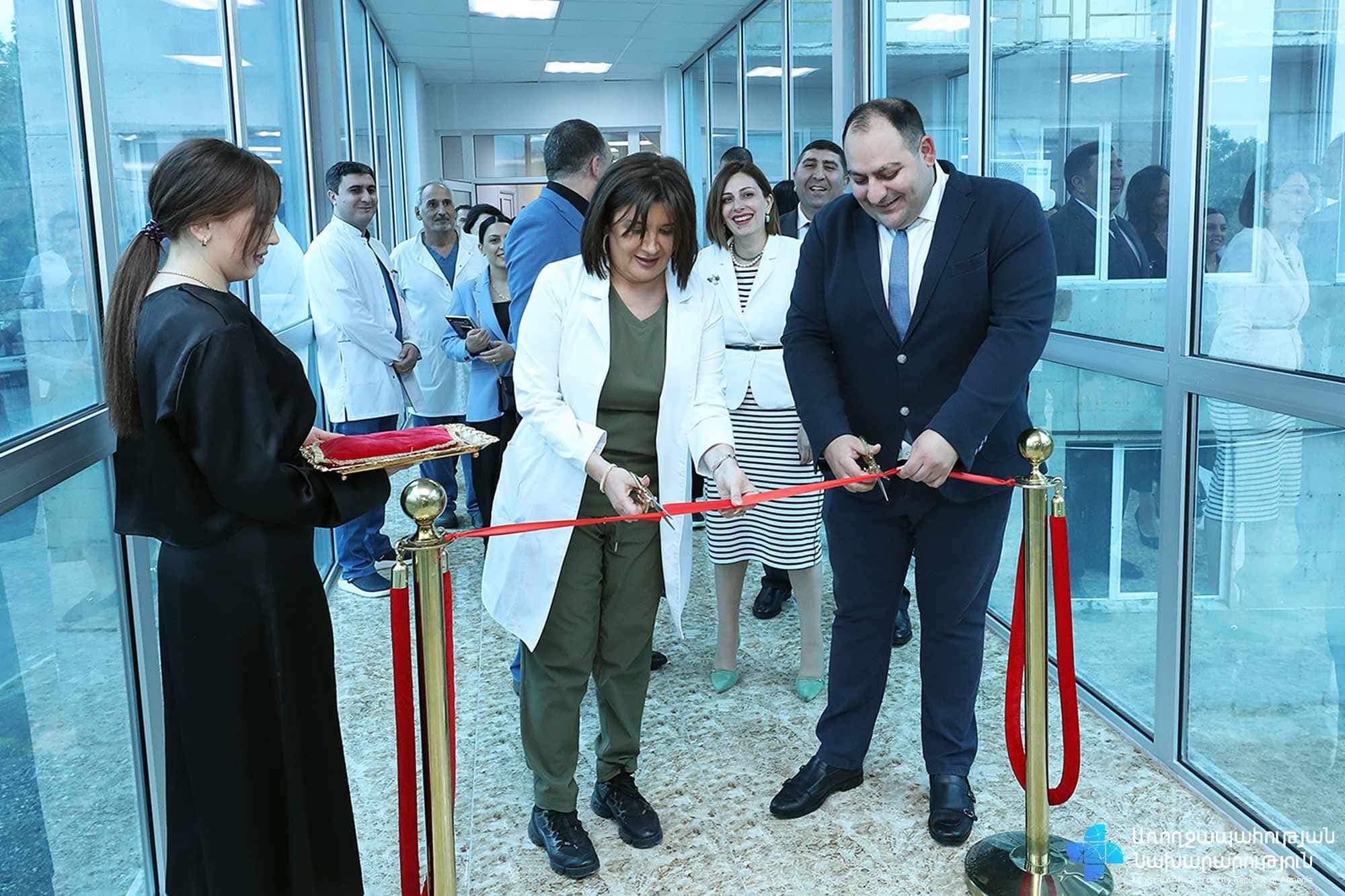 Երեք նոր բաժանմունք և մանկական սրահ` Ուռուցքաբանության ազգային կենտրոնում